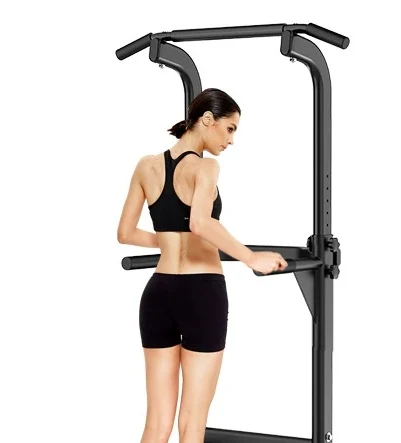 Fitness equipment Pull-up Bars Free Standing Stand Dip Station Power Tower Pull-up Bar Strength Training for Home Gym 990 Weight