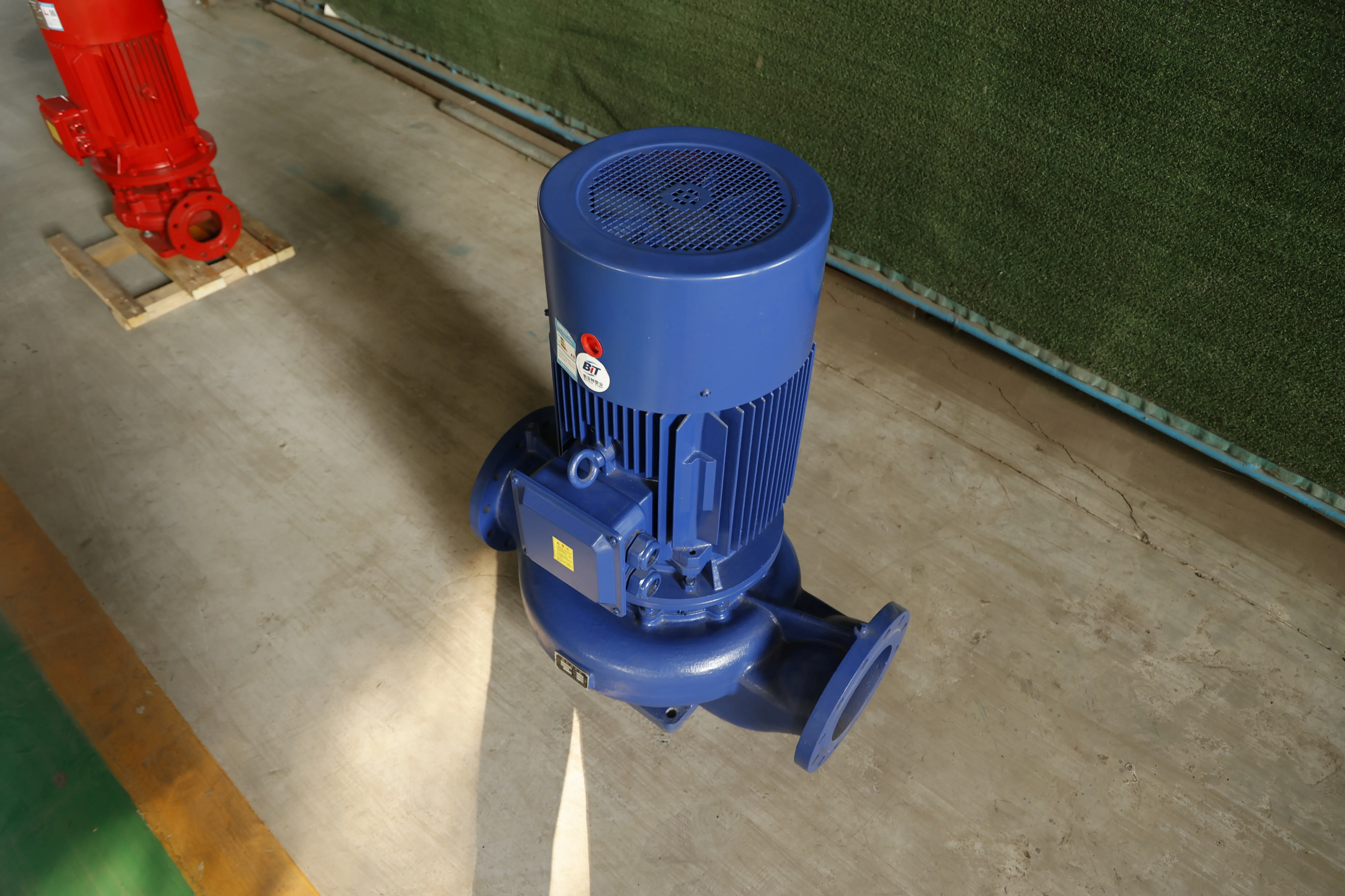 High Efficiency 5KW Single Stage Cast Iron Pipeline Circulation Pump Food Marine Multistage OEM Customizable