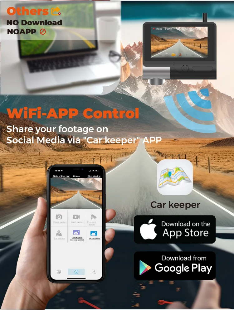 DVR Customized molds  real-time remote monitoring  with GPS positioning  Double recording before and after