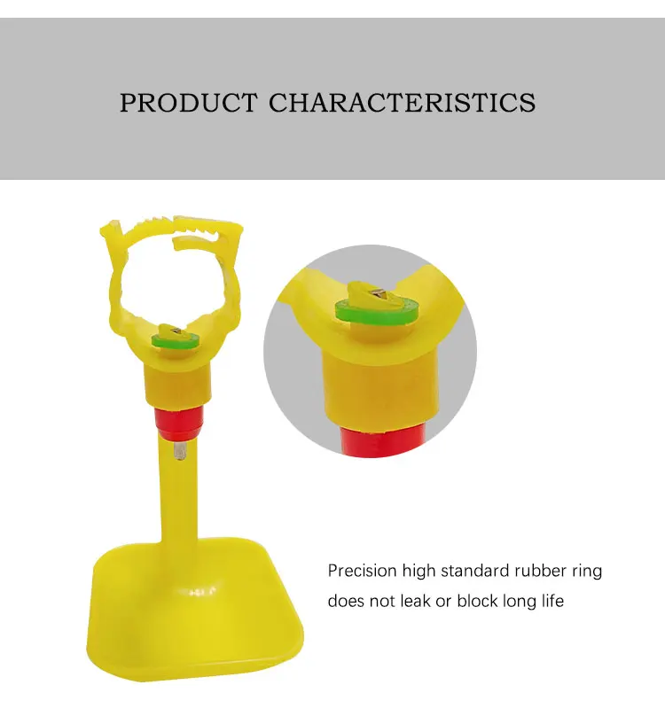 Water Nipple Cup Automatic Nipple For PoultryNew design automatic  Chicken Nipple Drinkers cup for animal drinker
