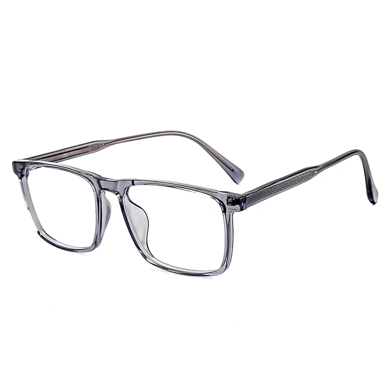 Oem Custom Eyeglass Frame Unisex Anti Blue Light Glasses Square Frame Glasses Mens Acetate Optical Glasses Frames TR90 Eyewear