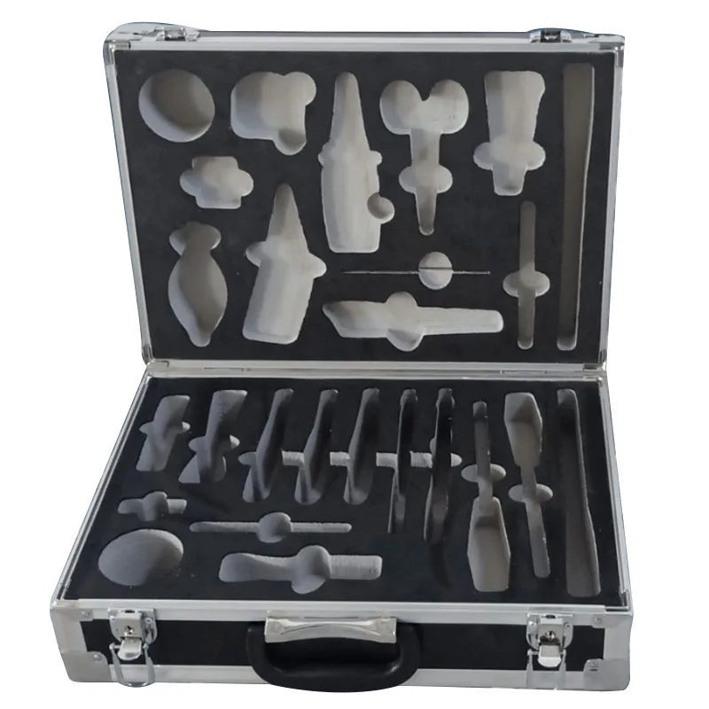 tool case Multi-function Aluminum Alloy Tool Box Suitcase File box Impact resistant safety Instrument box with foam lining