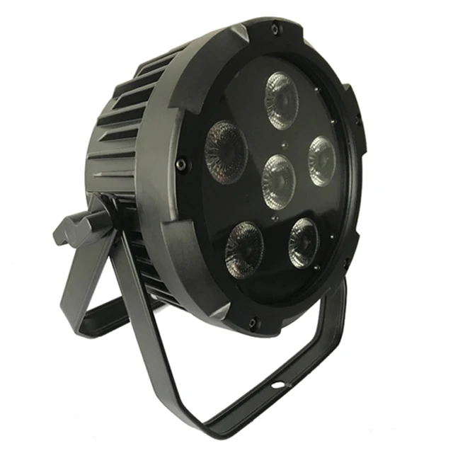 Winlite waterproof stage light dmx wireless/ wifi/remote control 6x18w outdoor battery led par light