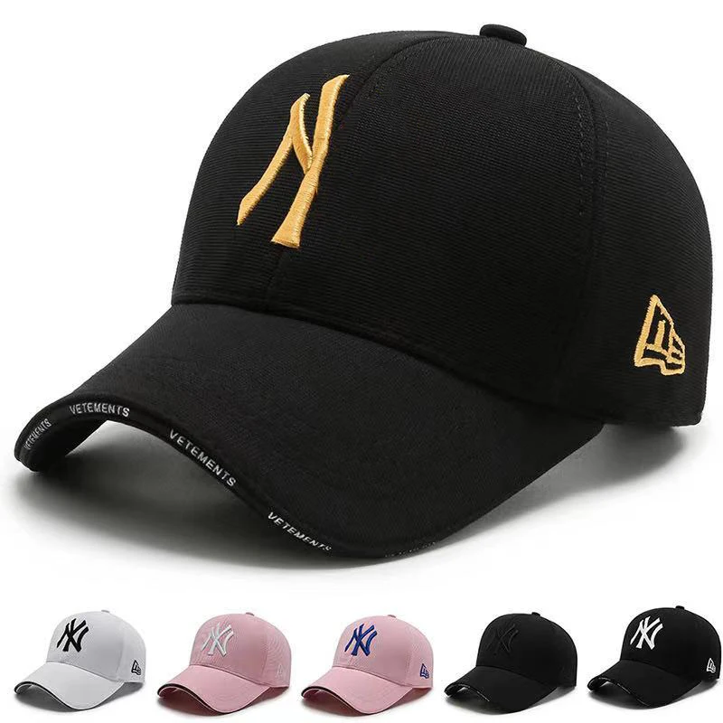  NY cap autumn student couple hat sunshade baseball cap