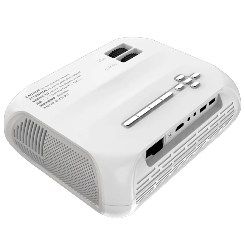 Mini Projector Phone Mobile S5 6000 Lumens 1080P LCD Technology Portable Full HD Movie Projector Screen 2020 April CE RoHS