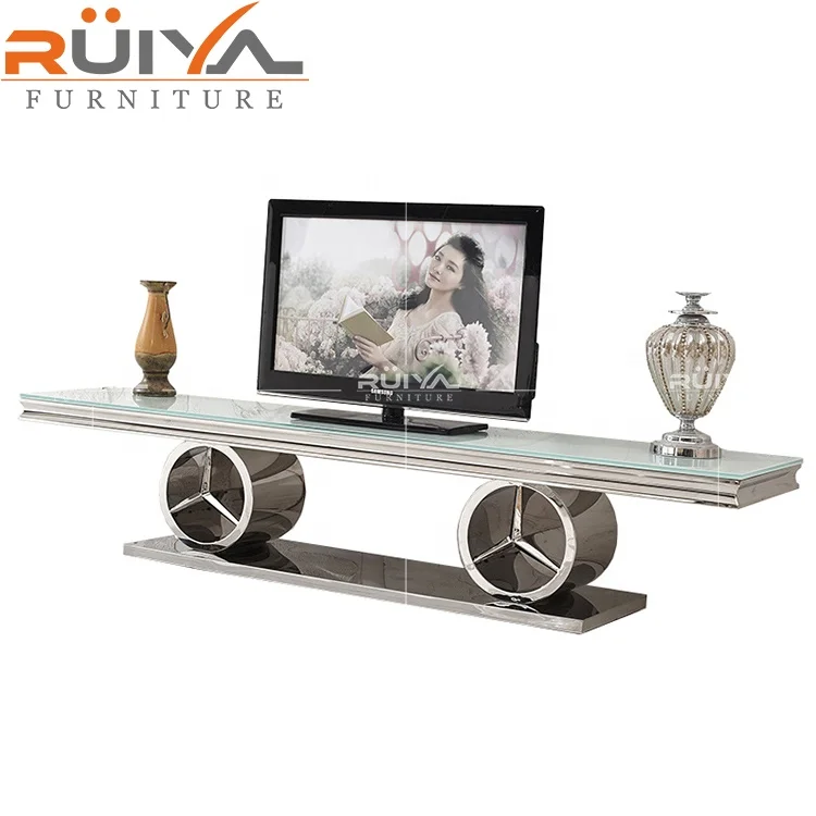Italian modern New model  metal frame tv cabinet design for living room