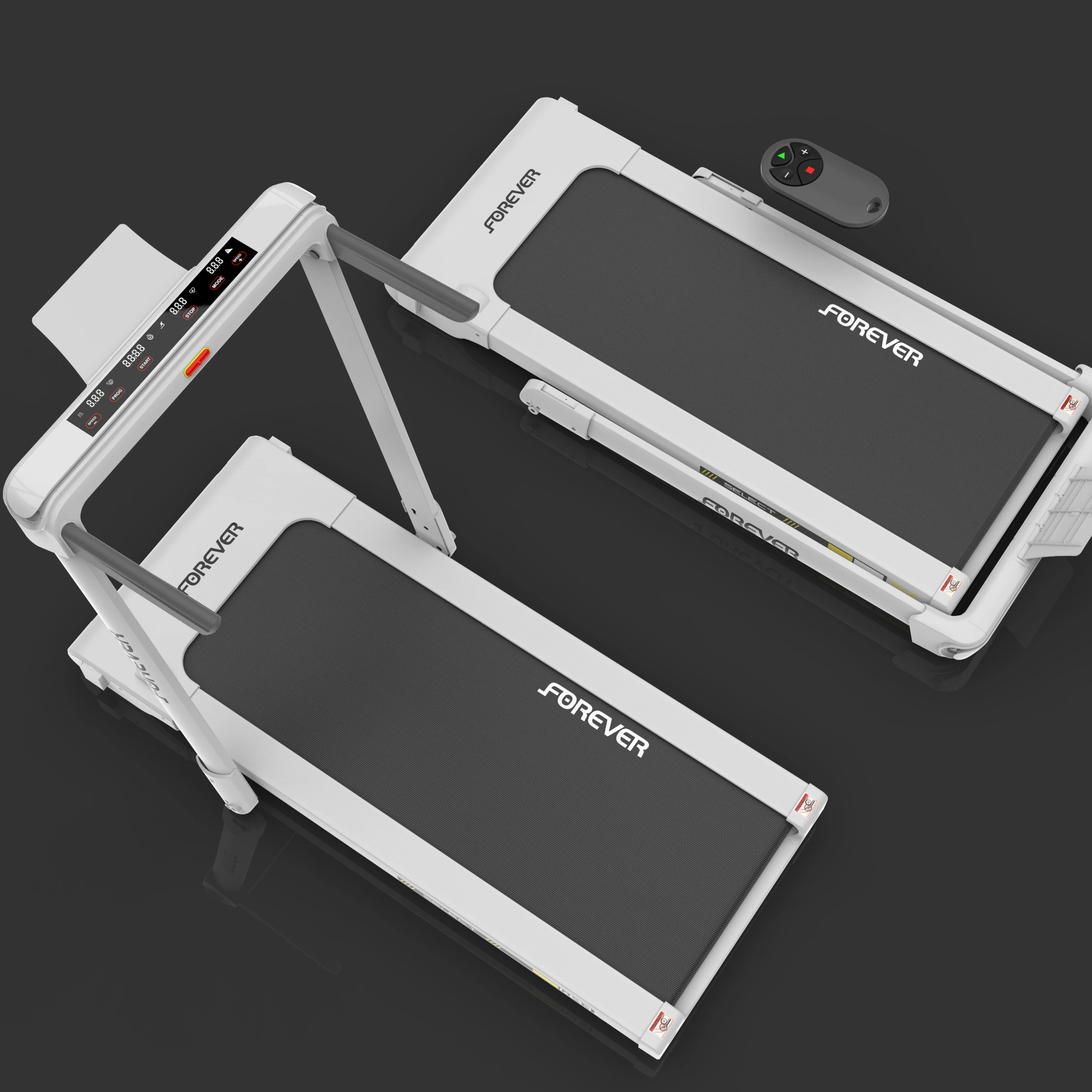 Under Desk Treadmill DIGTOGIM 2 in 1 Walking Pad Desk Treadmill Slim Walking Running Jogging Machine for Home Office Exercise