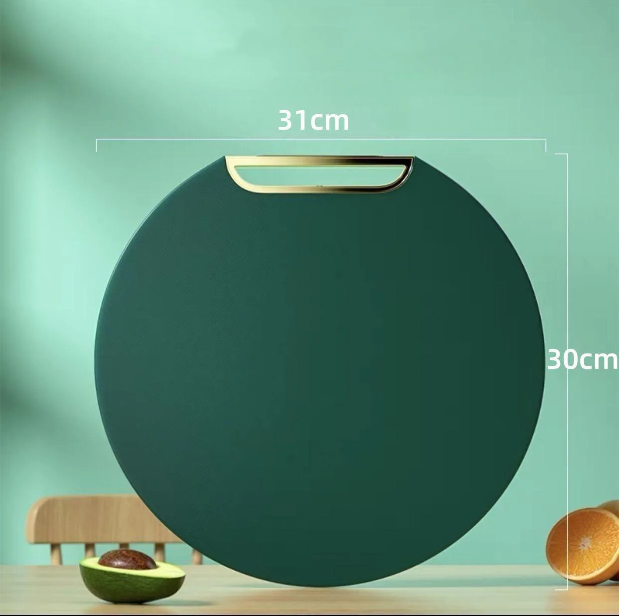 Wholesale Custom Cutting board PE food grade cutting board bone chopping household plastic cutting vegetables rotatable board