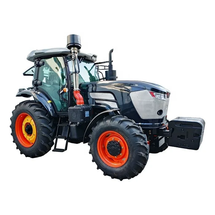 4WD 80hp Mini tractor 4x4 for farming agriculture hydraulic tractor user-friendly controls and versatile attachments Industrial