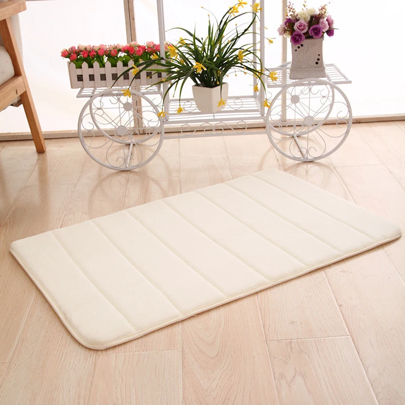 
Wholesale Non-slip Bath Mats for Household 40cmX60cm Memory Foam Bath Mat 