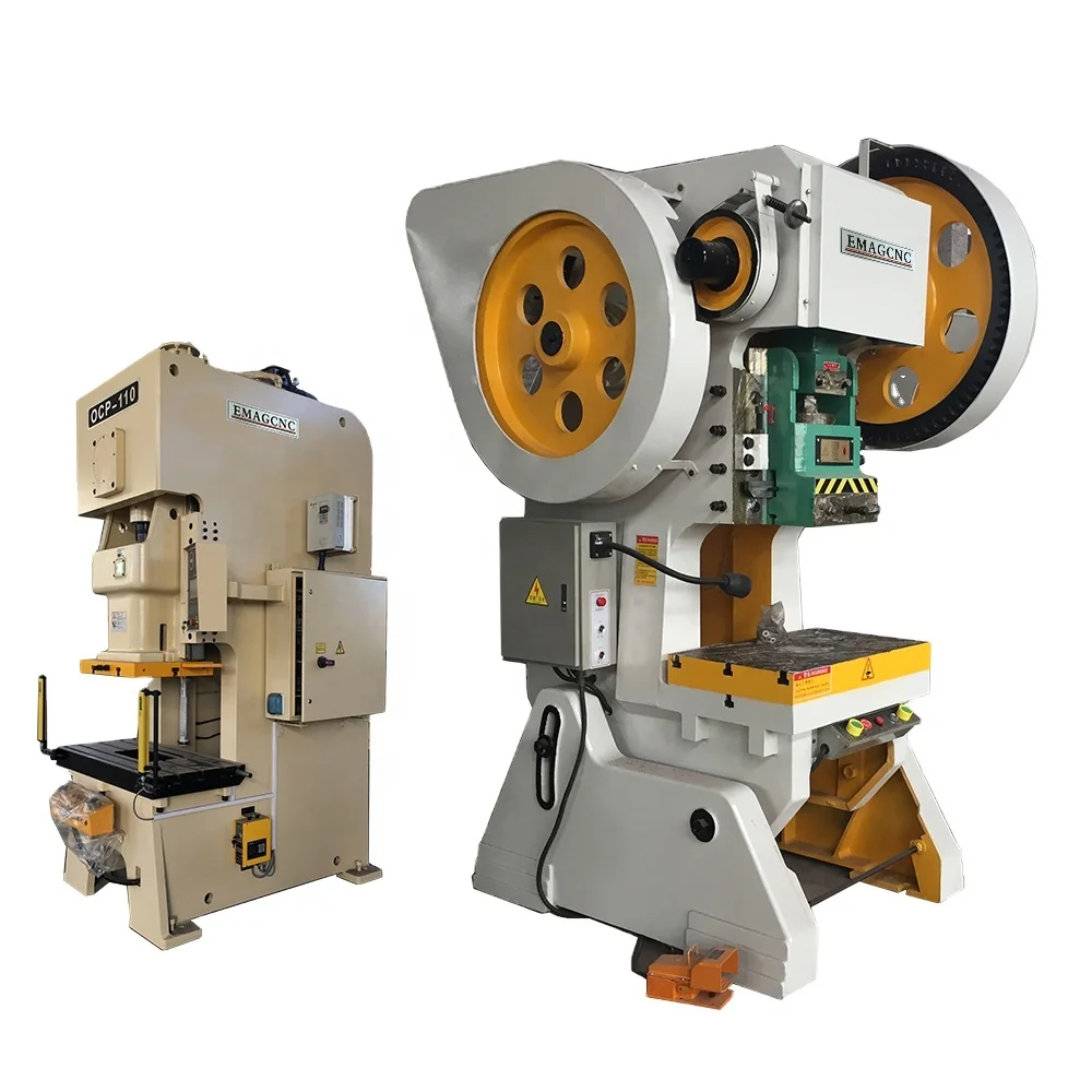 heavy duty iron plate inclinable j23 single crank eccentric aluminum power presses machine