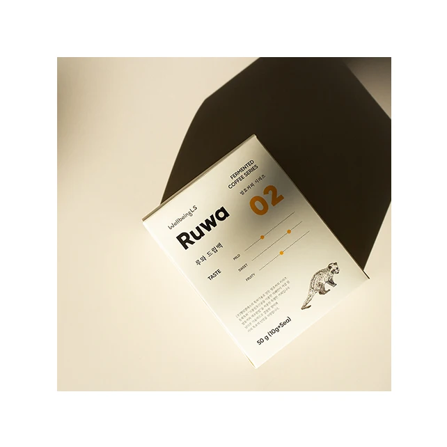 Korean High Quality Popular Vegetable-origin Probiotics Low Caffeine Sweet Coffee Fermented Ruwa Drip Bag Coffee