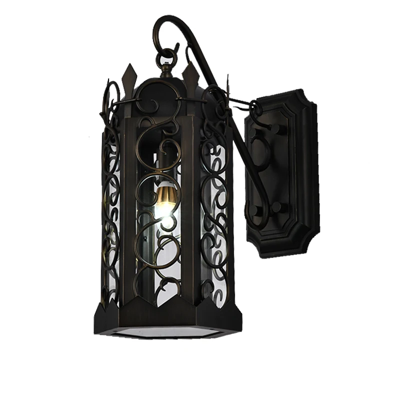 Balcony Battery Indoor Modern Aluminum And Glass Sconces Wall Lamp