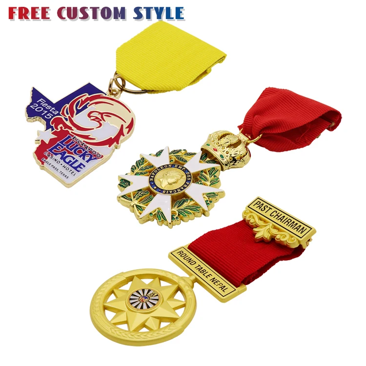 Hot Sale Factory Design Metal Medal Custom Logo Die Casting Engraving Hallow Gold Medal Sports Running Souvenir Medal