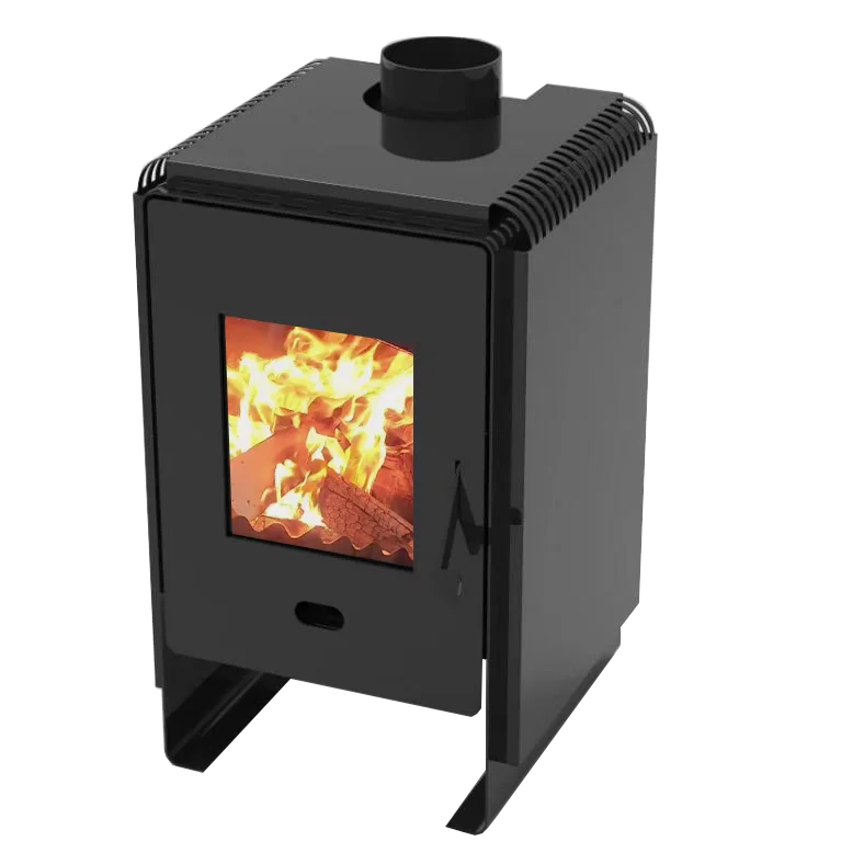 9kw Best Design Oven Stove Wood Burning Stove with Oven Cast Iron Sale Steel