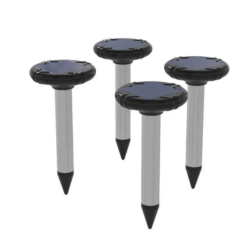 Eco-friendly Buzzer vibration Electronic snake/mole repeller away outdoor Ultrasonic animal control