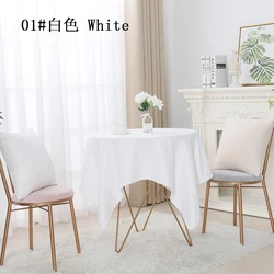 High quality 100% polyester table cloth dyed 120 square round woven tablecloth for home,restaurant