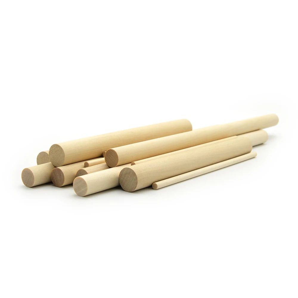 High quality wood round stick wooden dowel wooden rod