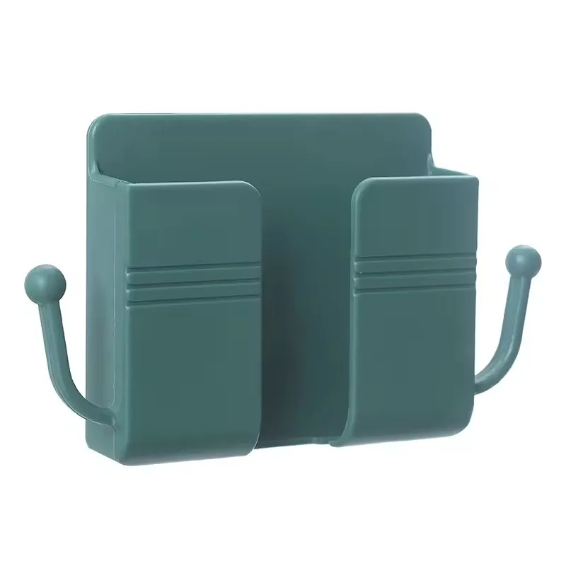 Random Color Cell Phone Holder Wall Mounted Mobile Phone Holders Punch-Free Adhesive Mobile Storage Rack