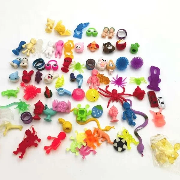Cheap Wholesale Assorted Plastic Mini Insect Ring Small Kids Toy For 32mm Gashapon Capsule Toy Promotional Gift