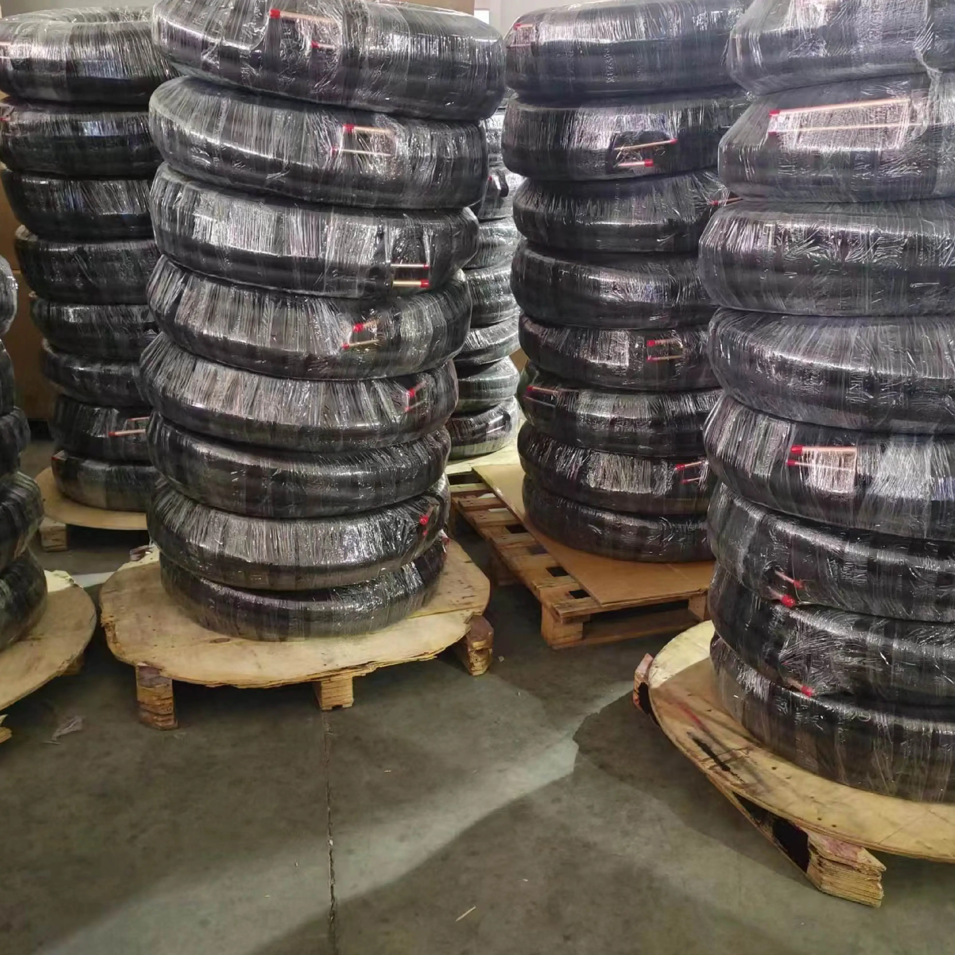 1/4-3/8 Copper Line Set for Air Conditioning 50FT. Air Conditioner Parts