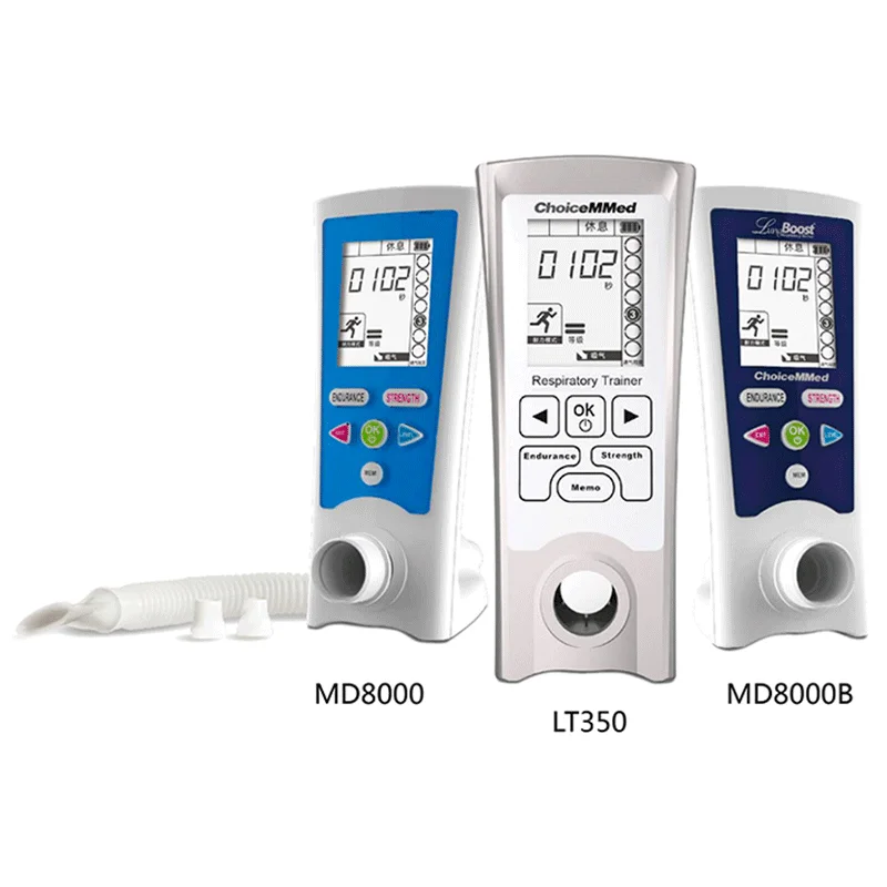 2022 new Wholesale breathing trainer medical/adult/child LCD screen display breathing Exercise  Lungs  breathe training device
