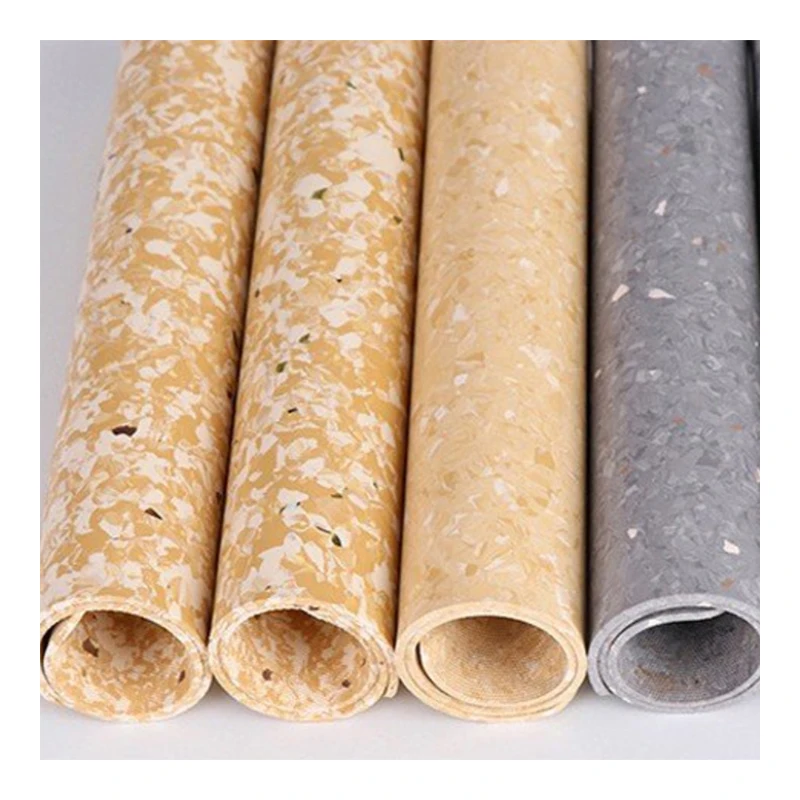 Factory Price Airport Hospital Homogeneous Pvc Vinyl Flooring Non- Sheet Wooden Carpet Commercial