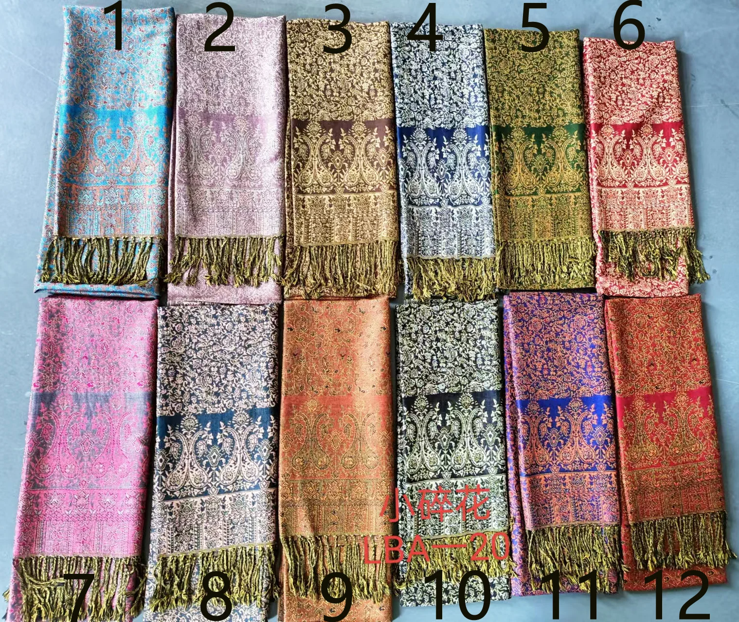 Zhejiang manufacturers beauty vintage muslim women scarfs shawl jacquard paisley floral wholesale 100%viscose turkish pashmina