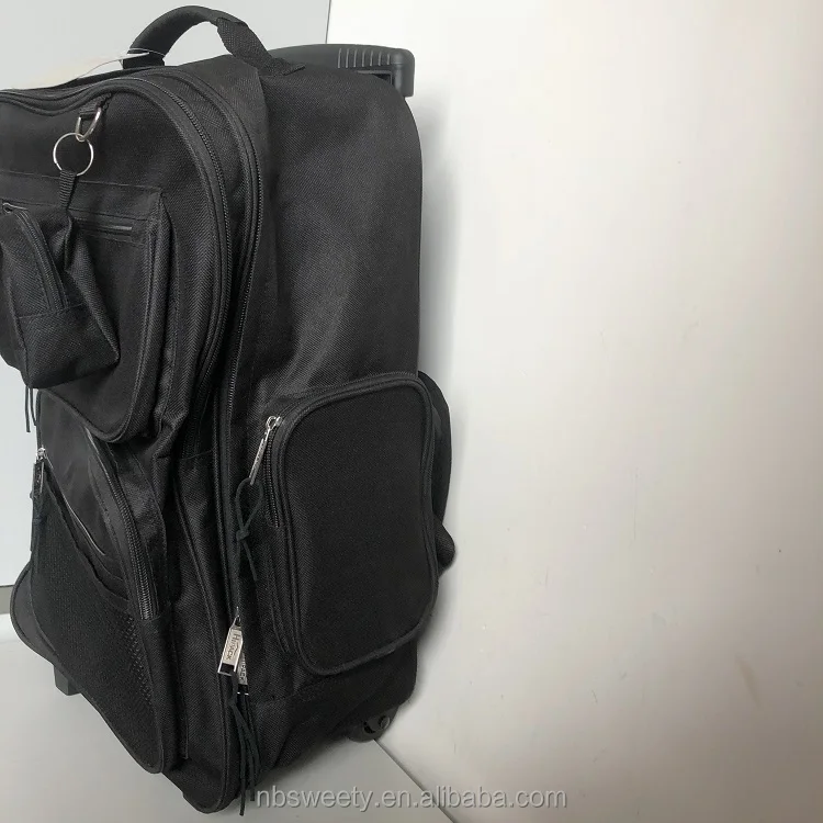 Customized Large Capacity Travel Bag Unisex Style Duffel Bag Rolling Luggage