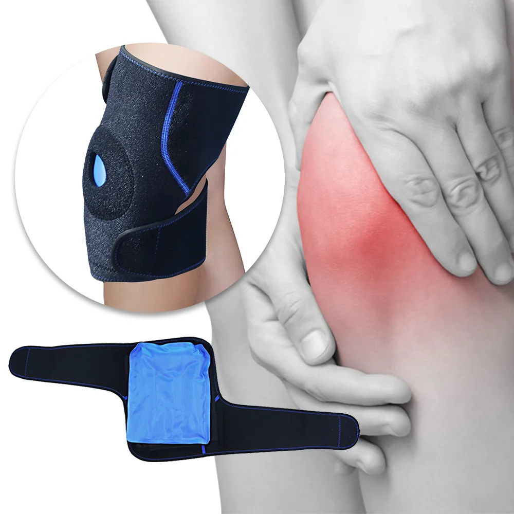 Sport Injury Ice pack Knee Wrap Cooler Ice Bag For Medical Supply