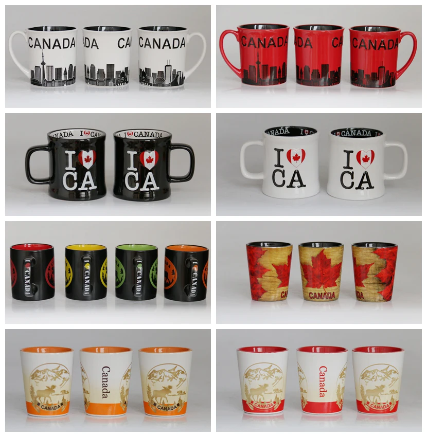 Manufacturers Supplier Customized Print Design Ceramic Personalized Barcelona Tourist Souvenir Mug