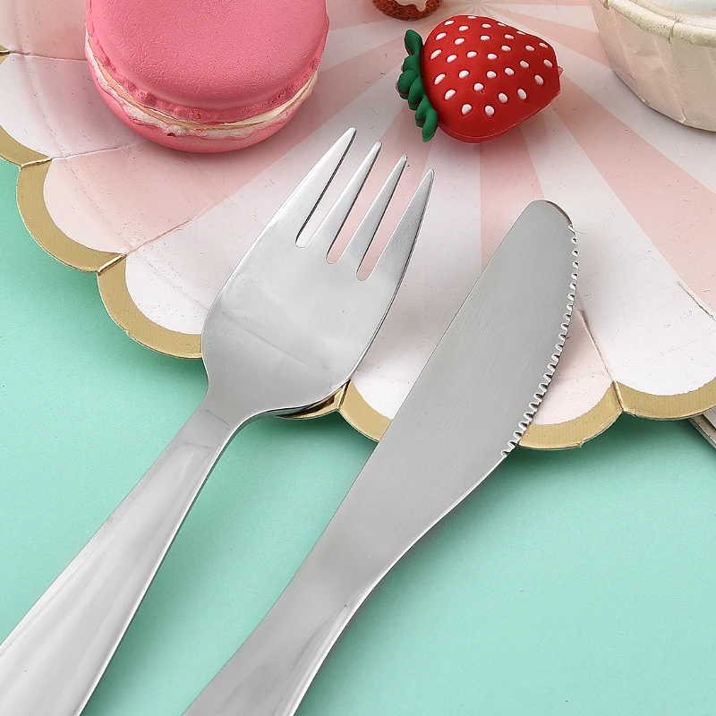 wholesale Cutlery Set Spoon Fork for Children  Flatware giftset