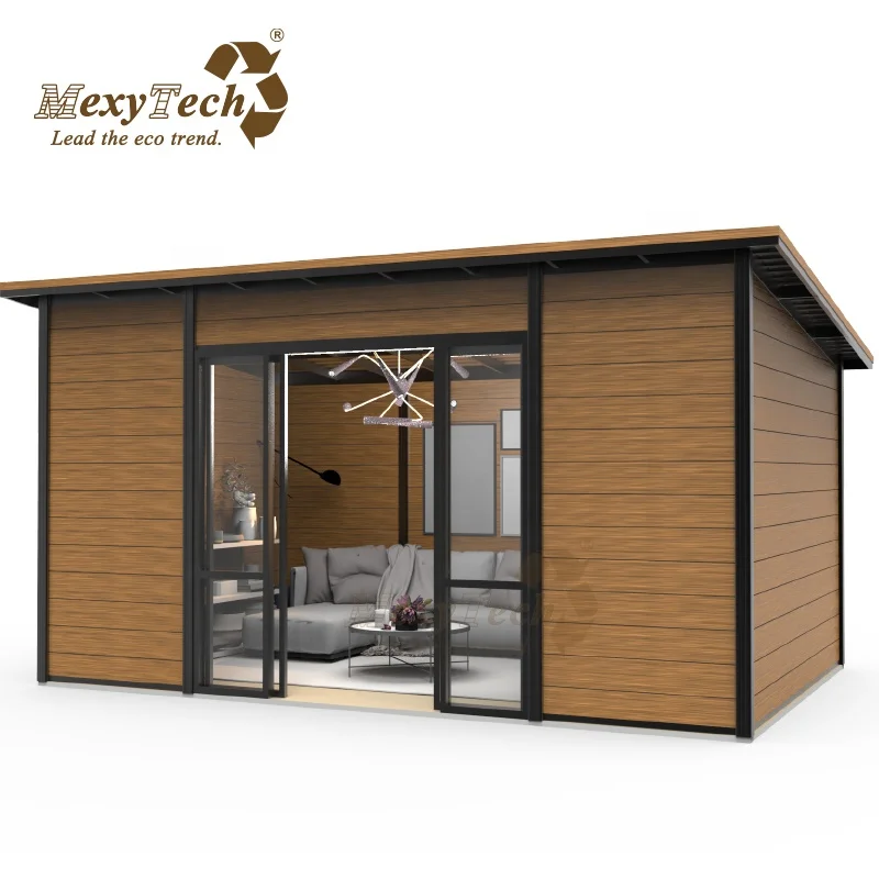 Wpc Garden Sheds Building Storage Outdoor House Customized Modern