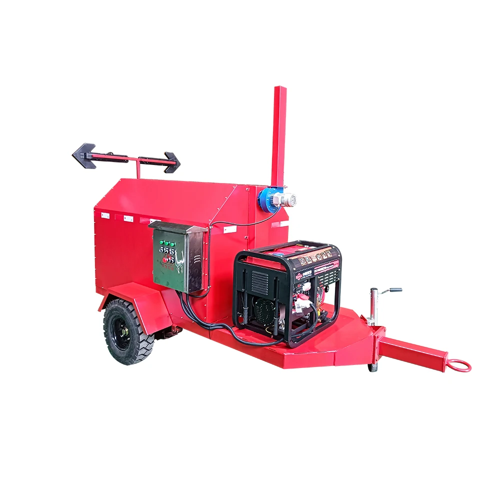 Engineering Asphalt Mixer Mobile Waste Mixer Hot Recycling Mixing Machine Heating Bitumen Mixer