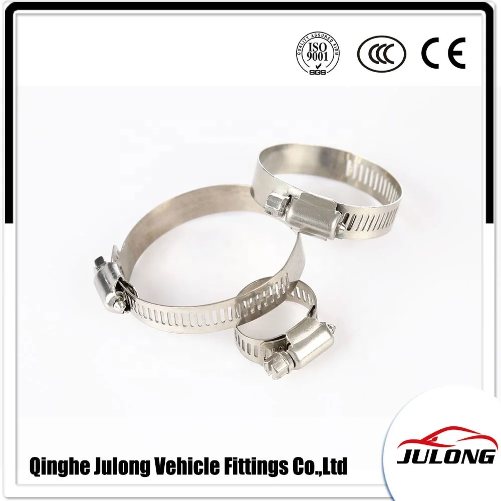 High Quality many sizes many types stainless steelhose clamps