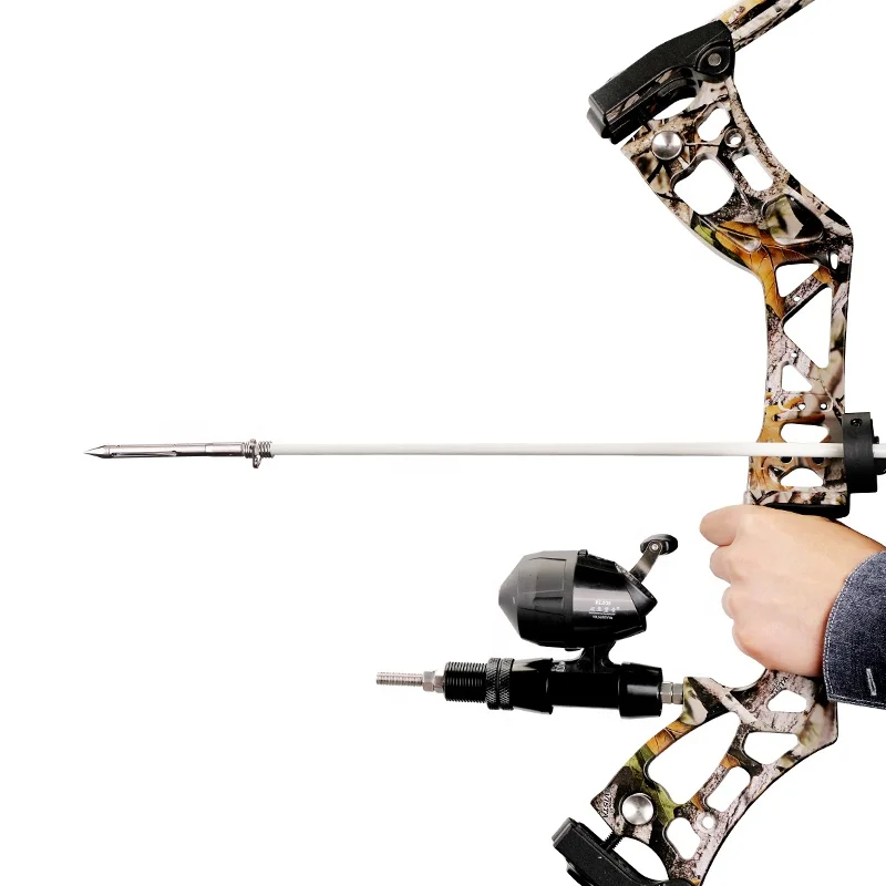 Lightweight New Design 8mm Fishing Hunting Broadheads Arrow Tips Compound Bowfishing Fiberglass