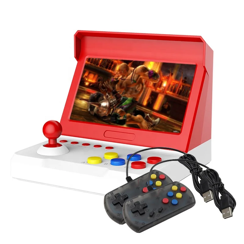 
7 inches Mini Built-In 8000 Retro game console Handheld Game Player output video game console 