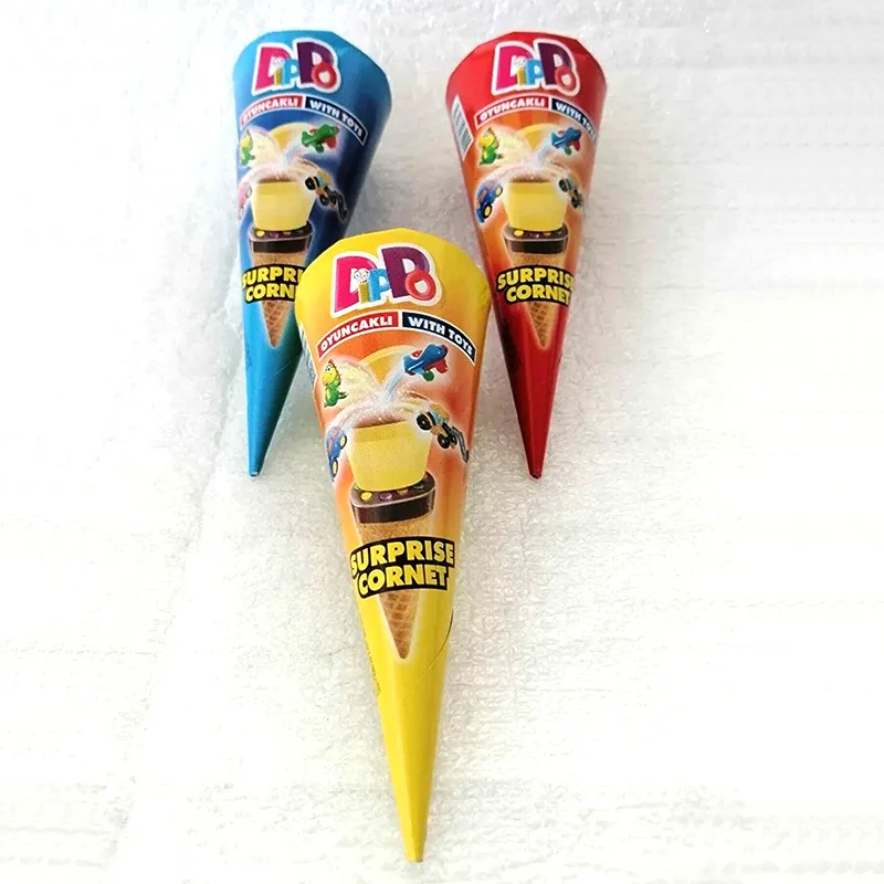 Surprised Ice Cream Cone Sweet Candy Toy Sets Surprise Cornet With Toys