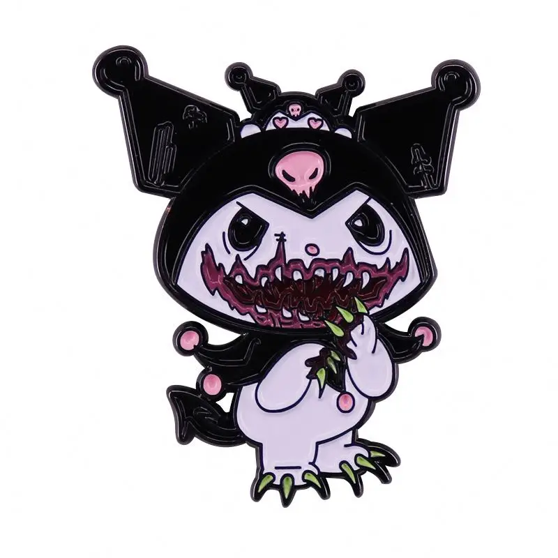 Wholesale Fantasy magic Cute Melody Demon Kuromi Soft Pin