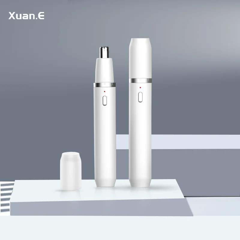 Best Selling Factory Men Women Ear Nose Hair Trimmer Scissors Cutter Painless Waterproof Stainless Steel