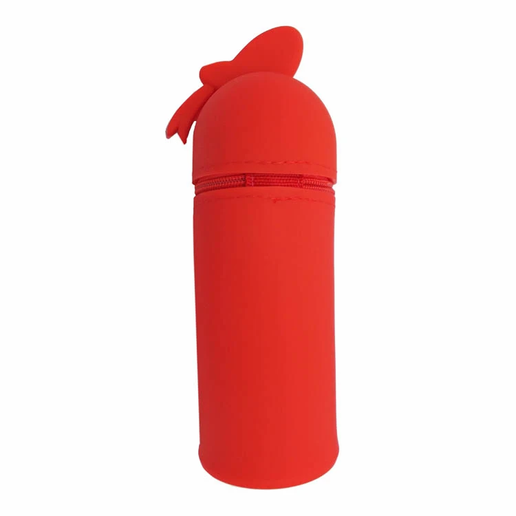 
2019 Wholesale Customized Cute Product Silicone Pen Bag School Pencil Case 