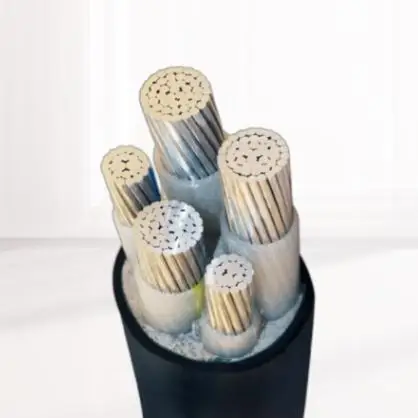 95mm2 XLPE insulated 3 cores power cable with DIN Standard