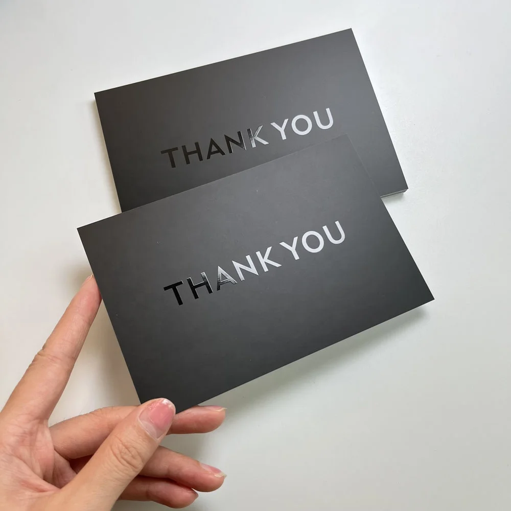 Wholesale Thank You Greeting Visiting Post Card Thank You Business Card Printing For Business