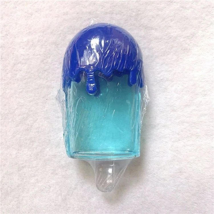 Ice Cream Crystal Clay Toy Handmade Slime Rubber Jelly Colored Clay Clay Extractor Playdough Slime