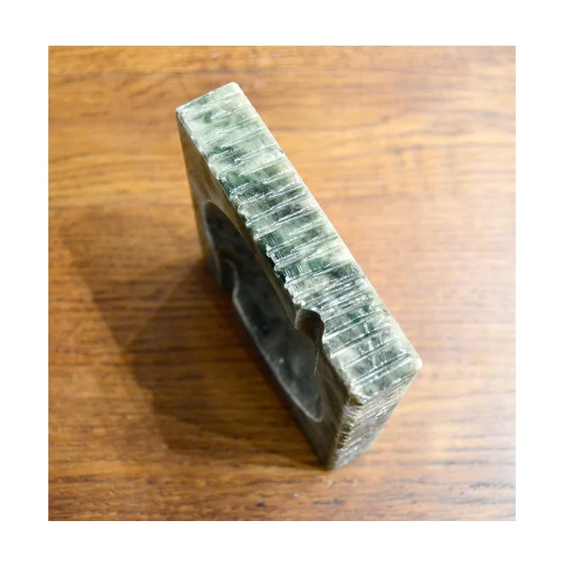 Green Marble Square Shape Ashtray In Custom Design
