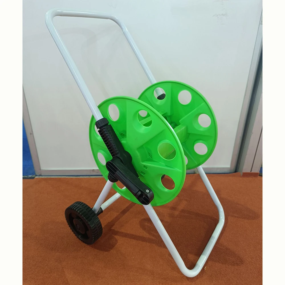 Factory Price Iron bracket two wheels Hose storage Holder