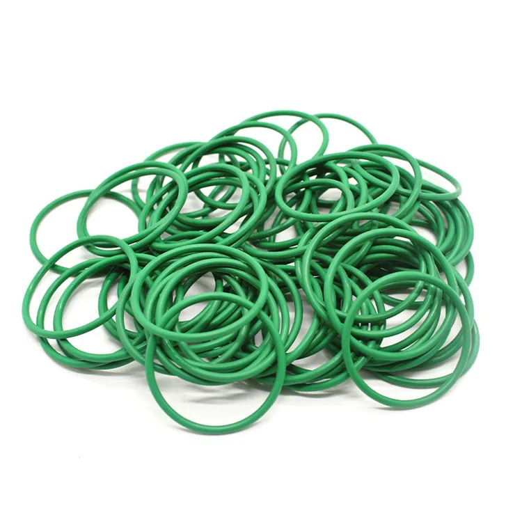 Chemical Resistant Large Diameter Fkm Green O-Ring
