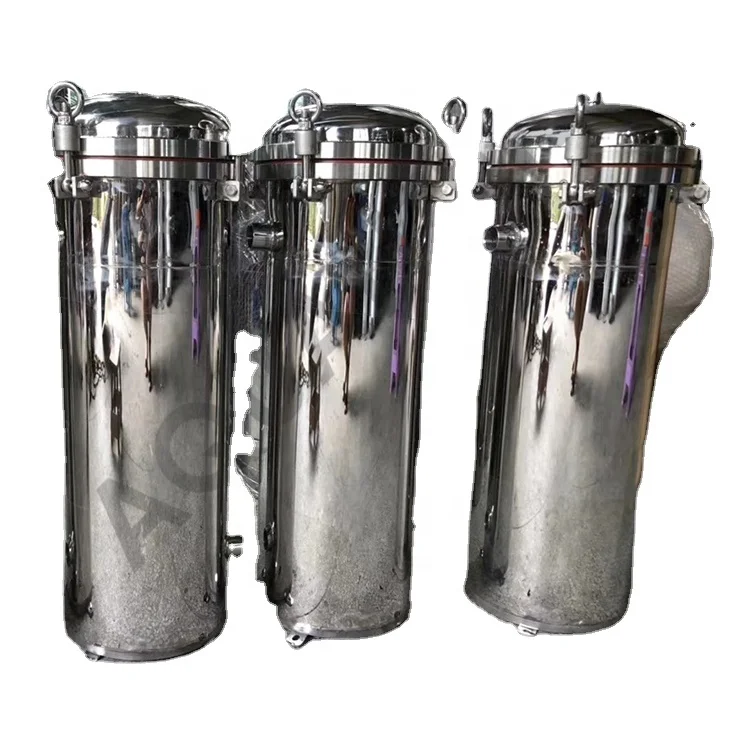 Ss Cartridge Filter Housing For Water Purification Stainless Steel Series Multi Cartridge Filter Housing chamber