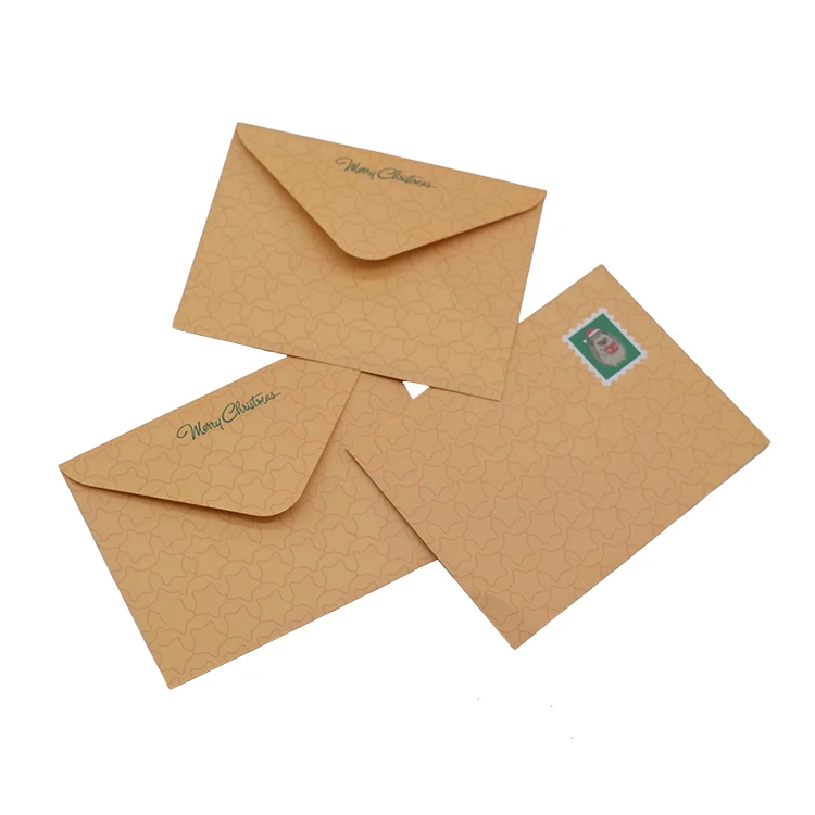 Quality-Assured New Fashion Custom printing mini packaging brown kraft paper envelope