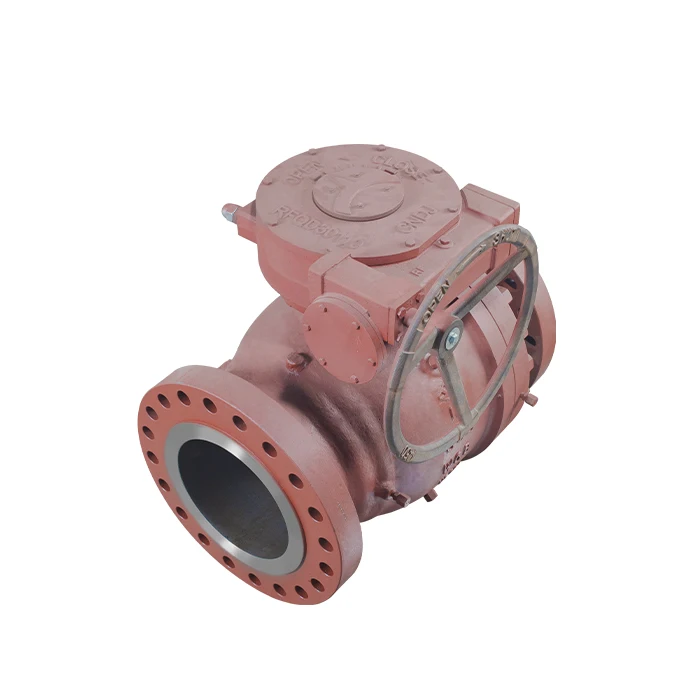 
Q347F-600LB 12inch Casting Carbon Steel Fixed Ball Straightway Type Flange Ends Ball Valve With Tu API 6D Class 600 12 Inch 